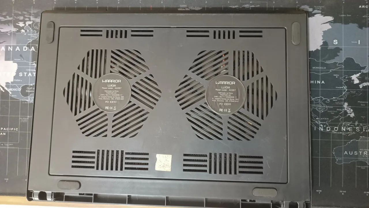 Suporte cooler para notebook Warrior - Foto 5