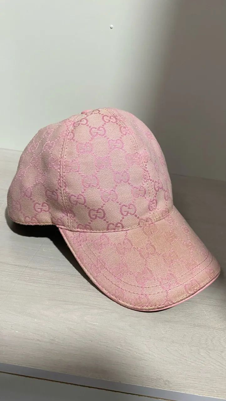 Boné Gucci Rosa - Foto 2