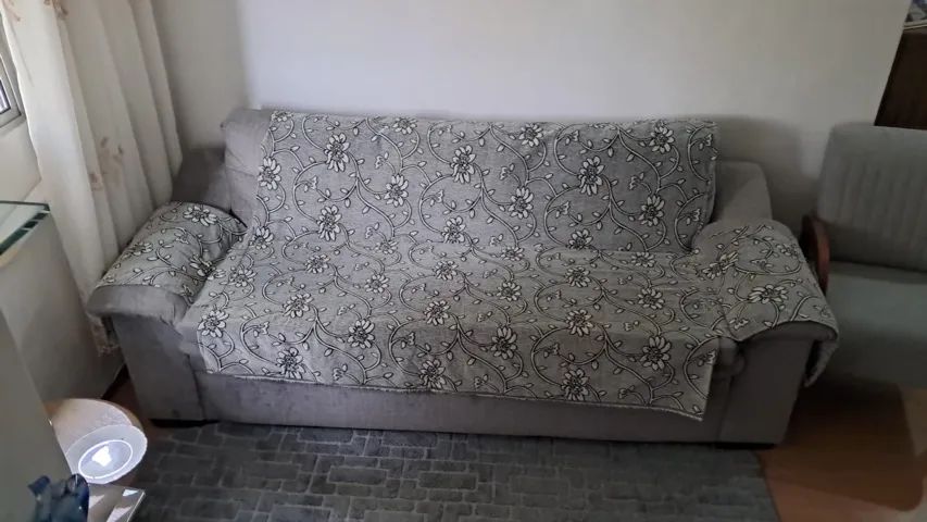 Sofá 3 lugares (com capa e estofado) - Foto 3
