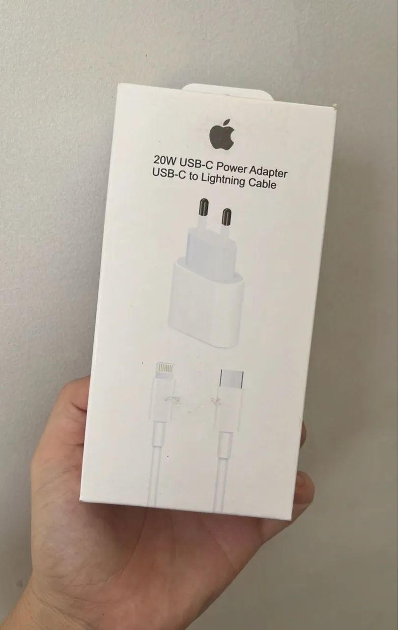 FONTE E CABO APPLE