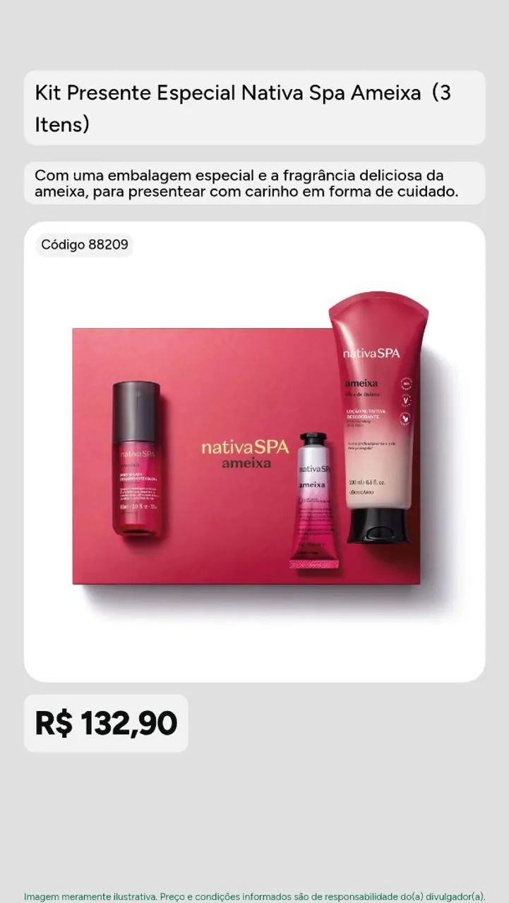 Kit nativa SPA ameixa 