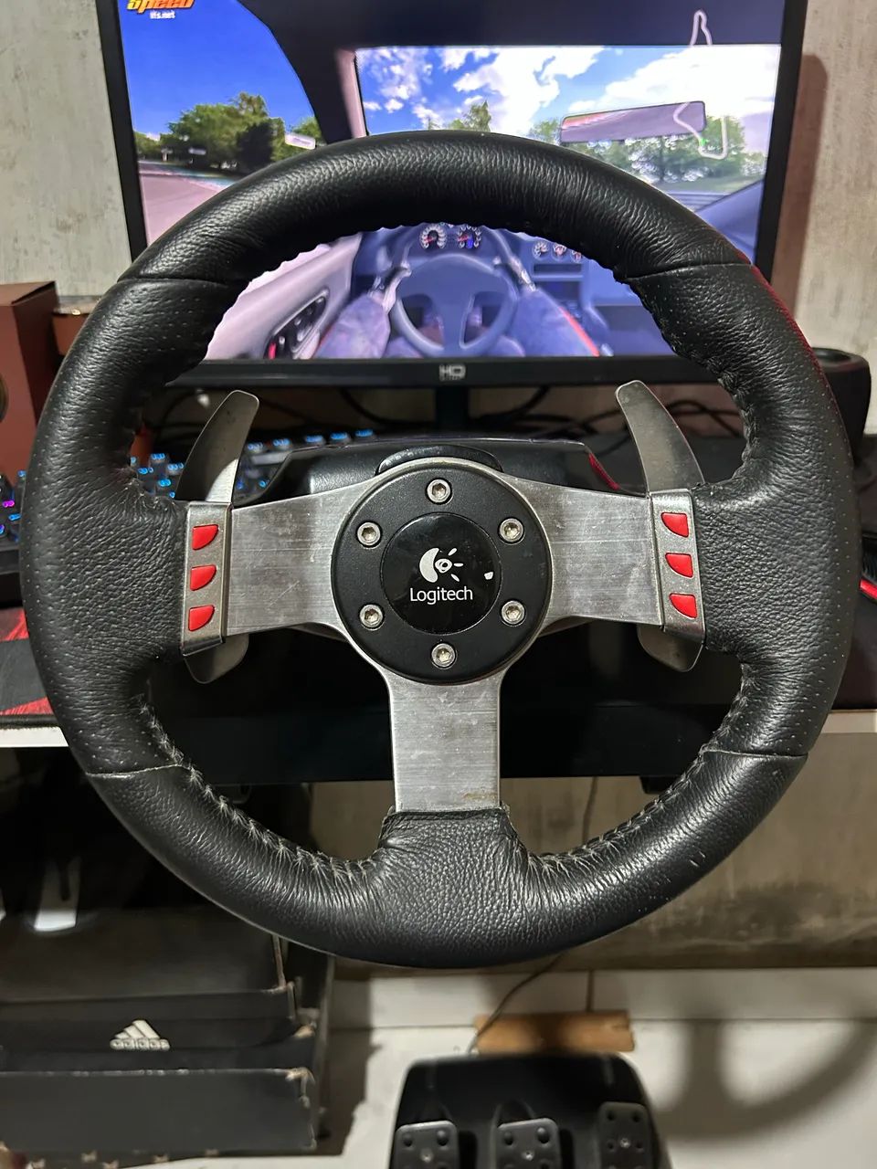 Volante G27 + Pedais 