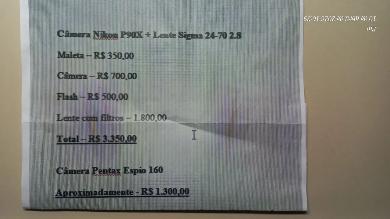 Câmera e filmadora  - Foto 2