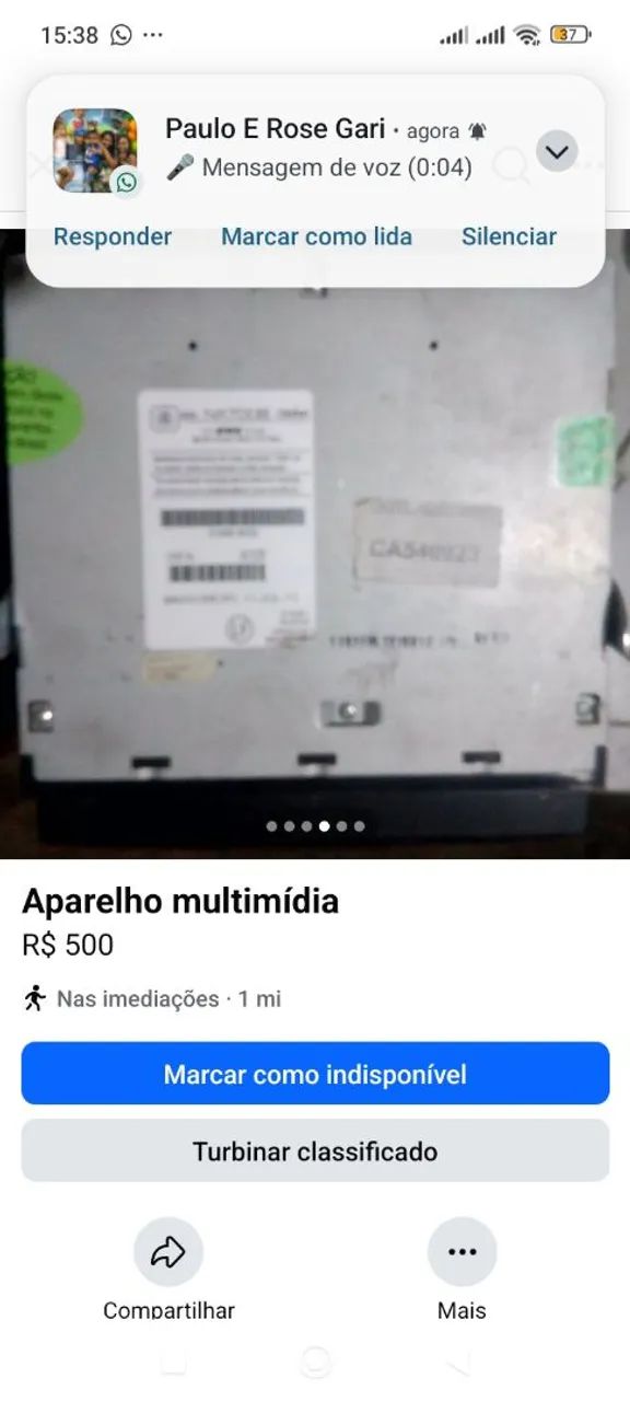 vende se aparelho multimídia  - Foto 5