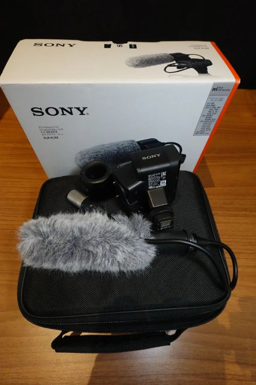 Sony Xlr-k2m Kit Adaptador E Microfone Shotgun - Muito Novo - Foto 3