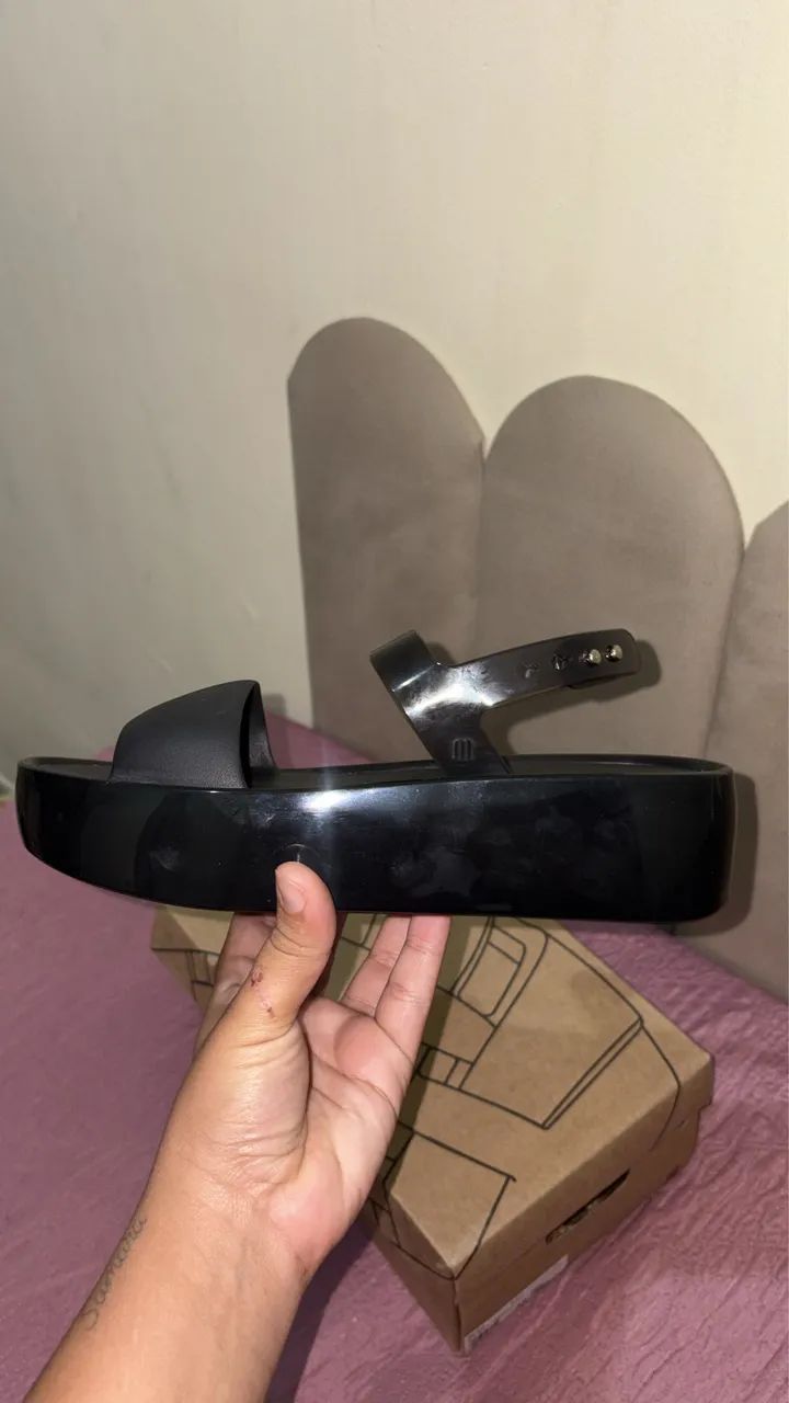 Melissa float plat preto 37 - Foto 3