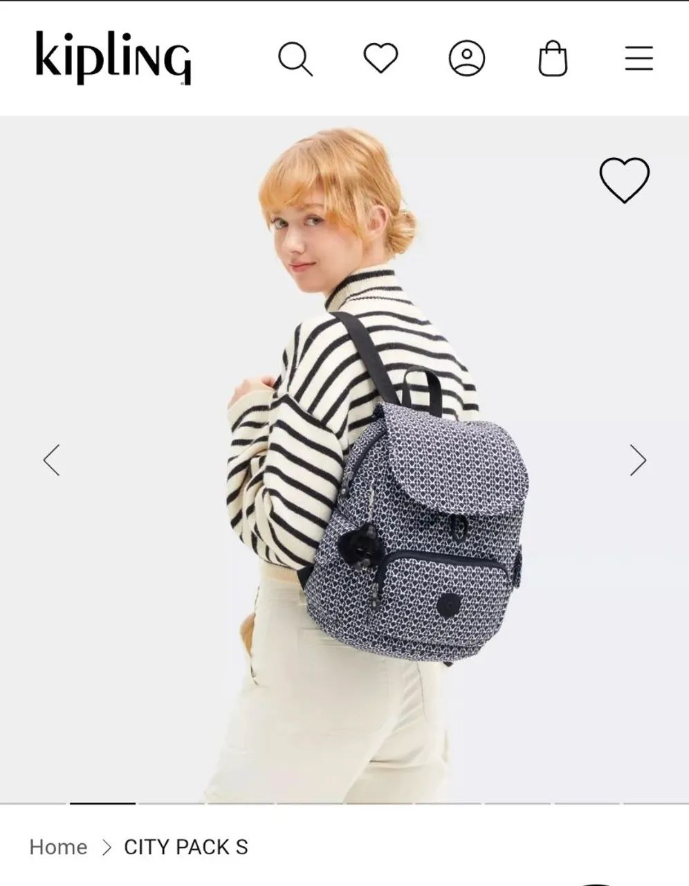 Mochila kipling city pack  original 