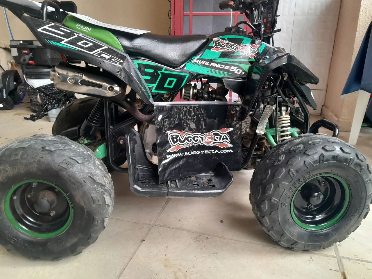 Quadriciculo advanche 90cc gasolina - Foto 4