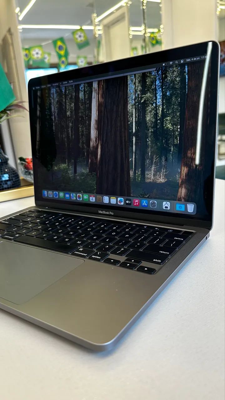 MACBOOK PRO M1 512SSD 8GB RAM 13 POLEGADAS SEMINOVO / LOJA FÍSICA  - Foto 3