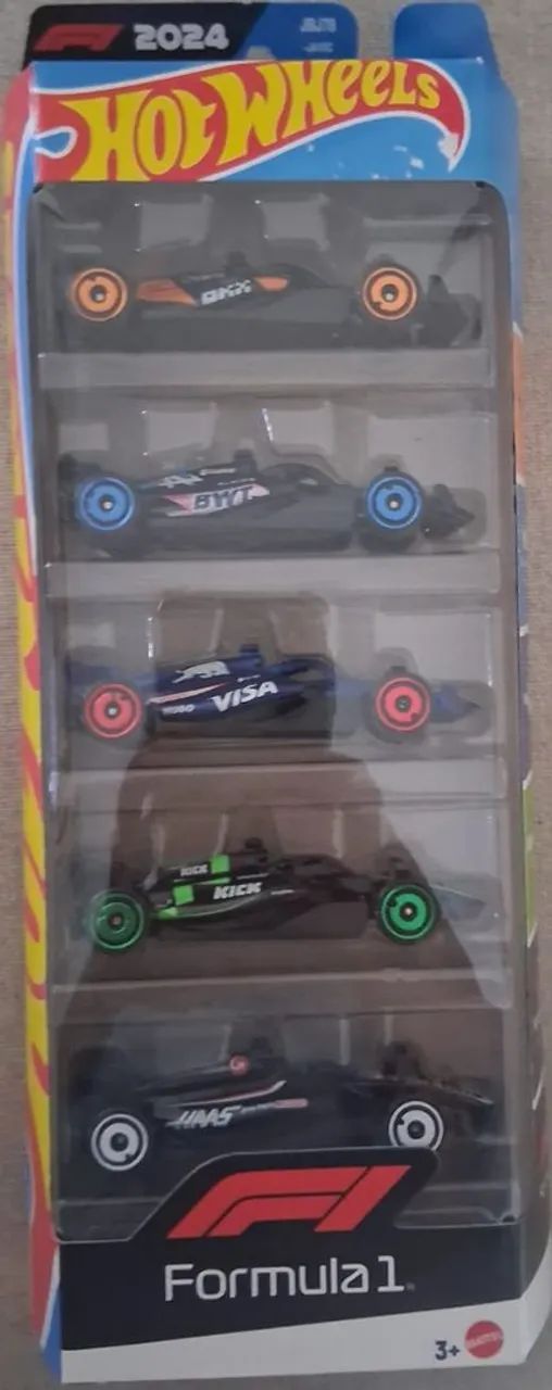 Hot Wheels 5 Pack Formula 1 - 2024