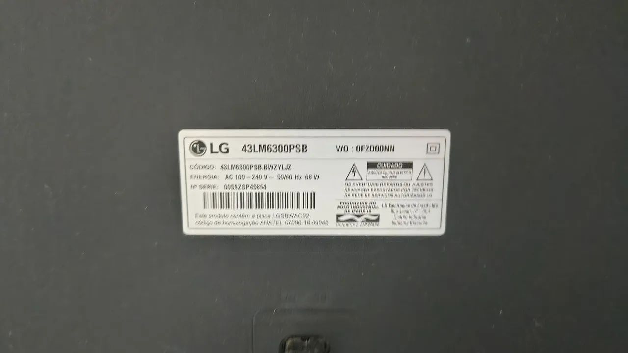 TV LG 43 polegadas  - Foto 4
