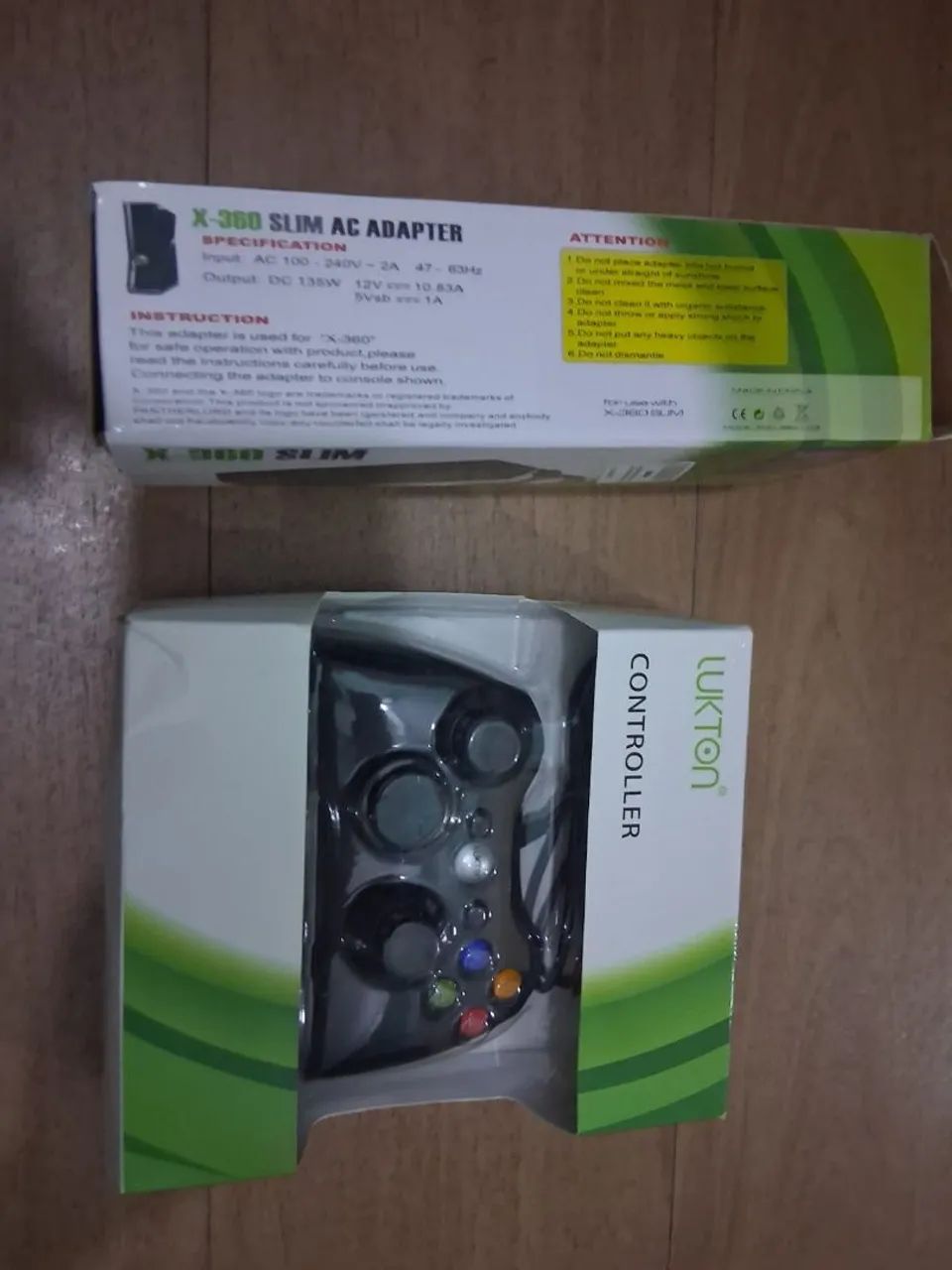 Controle + Fonte Xbox 360 - Foto 2