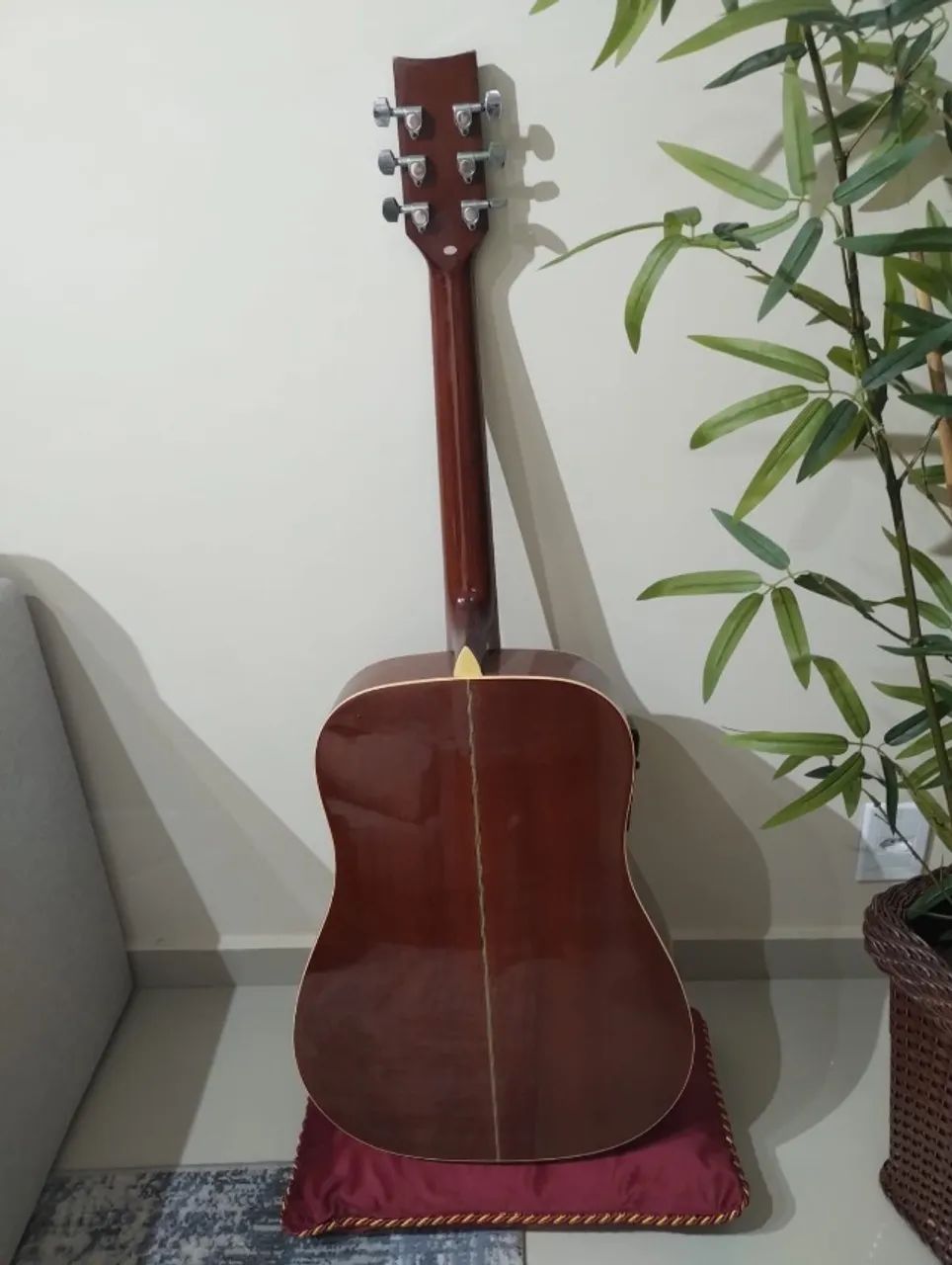 Violão Elétrico EAGLE FOLK CH888NT com cordas de aço - Foto 4