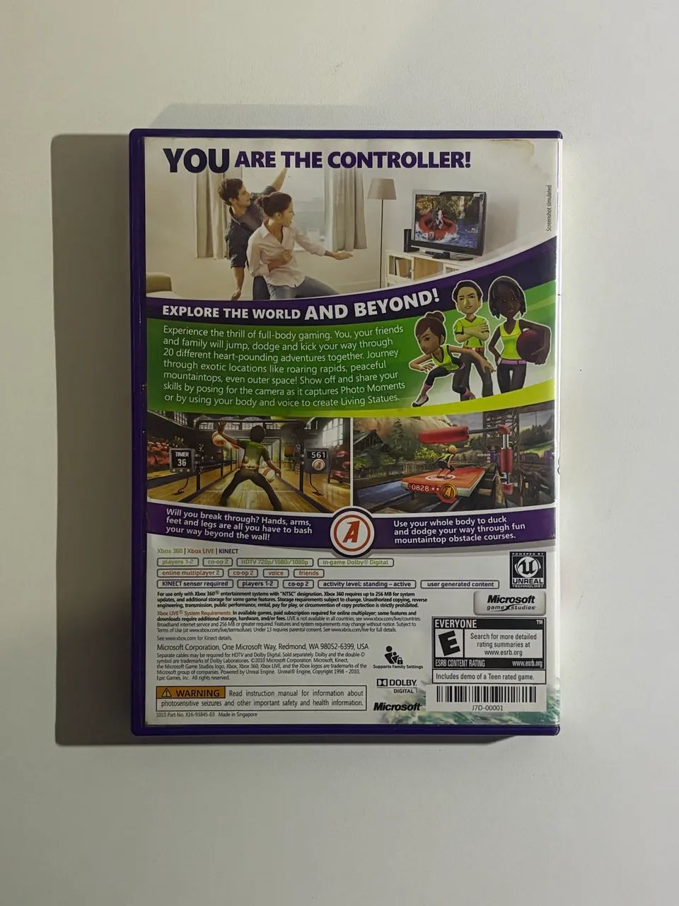 Jogo De XBOX 360 Kinect Adventures - Foto 2