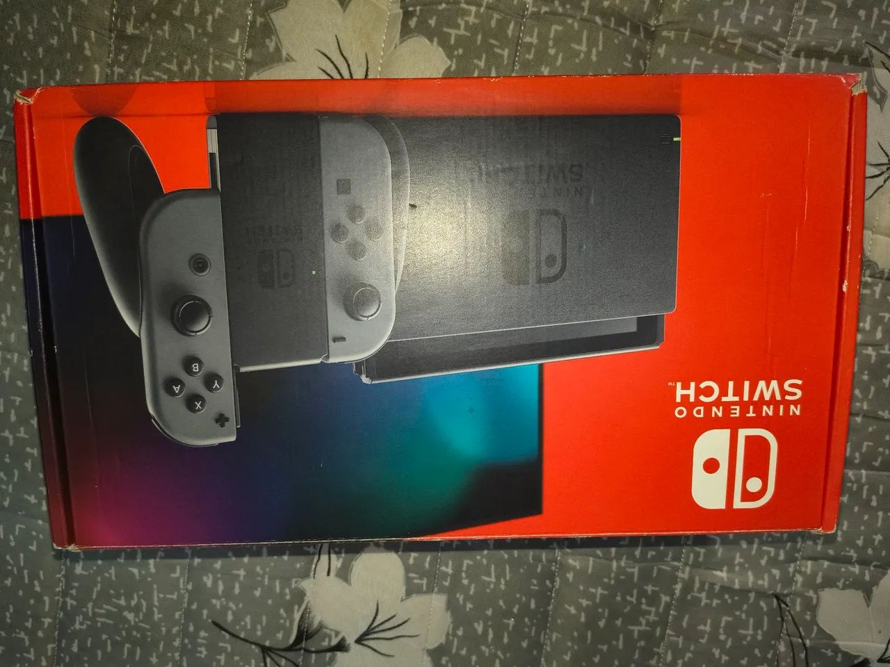 Nintendo Switch Cinza desbloqueado MOD CHIP 128GB - Consoles de
