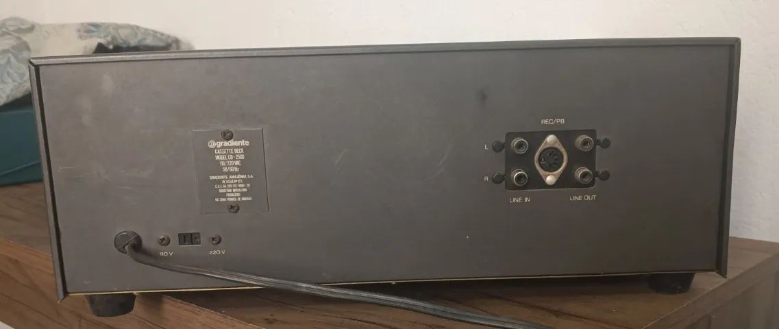 Tape deck Gradiente Cd-2500 funcionando parcialmente - Foto 5