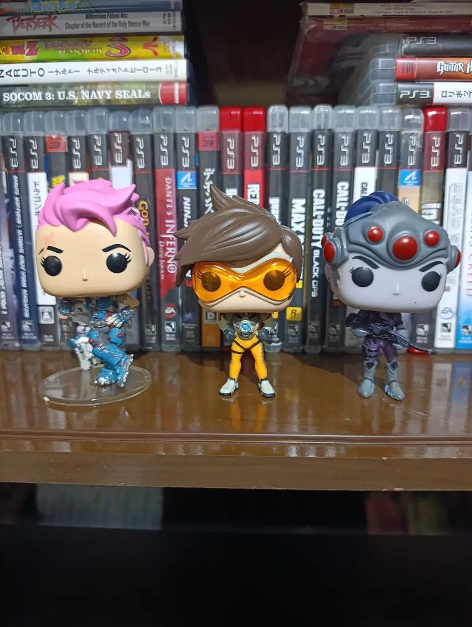 Funko overwatch tracer zarya widowmaker