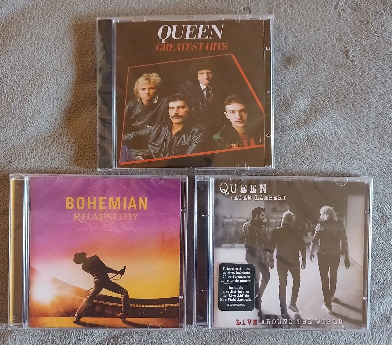 CDs Queen - lacrados - frete grátis 