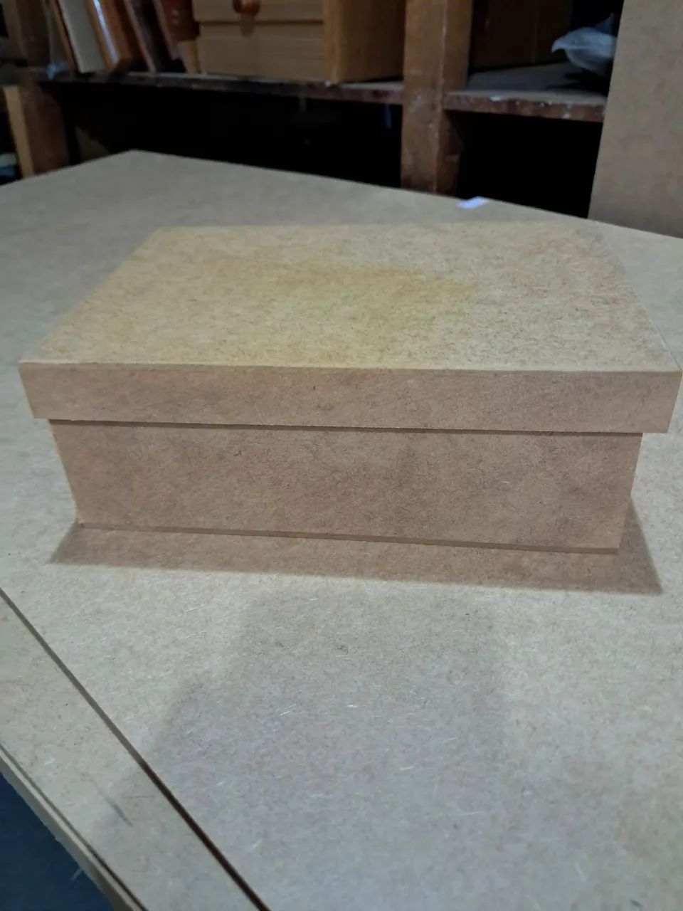 Caixa MDF 15 X 22 X 8 cm nova