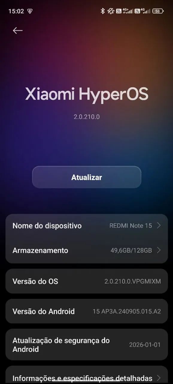 Vendo telefone com nota fiscal  - Foto 2