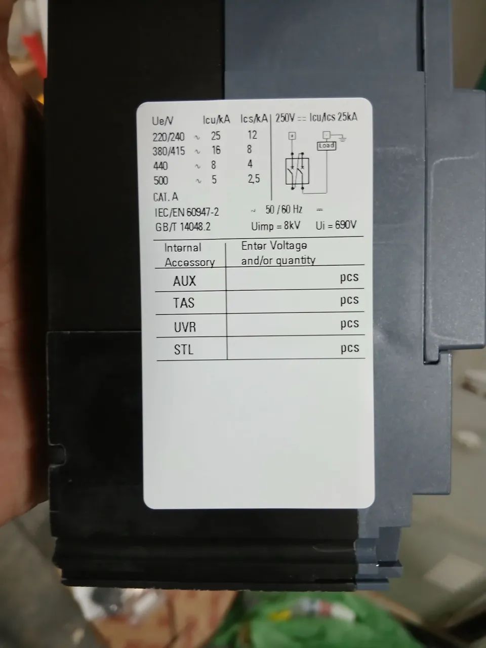 Disjuntor Siemens 3VM1010-2ED32 100A - Foto 5