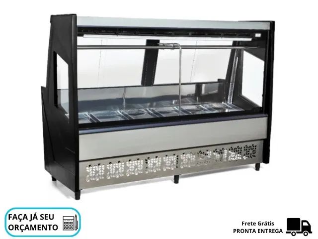 Balcão de Carnes Preto Polar 127v 