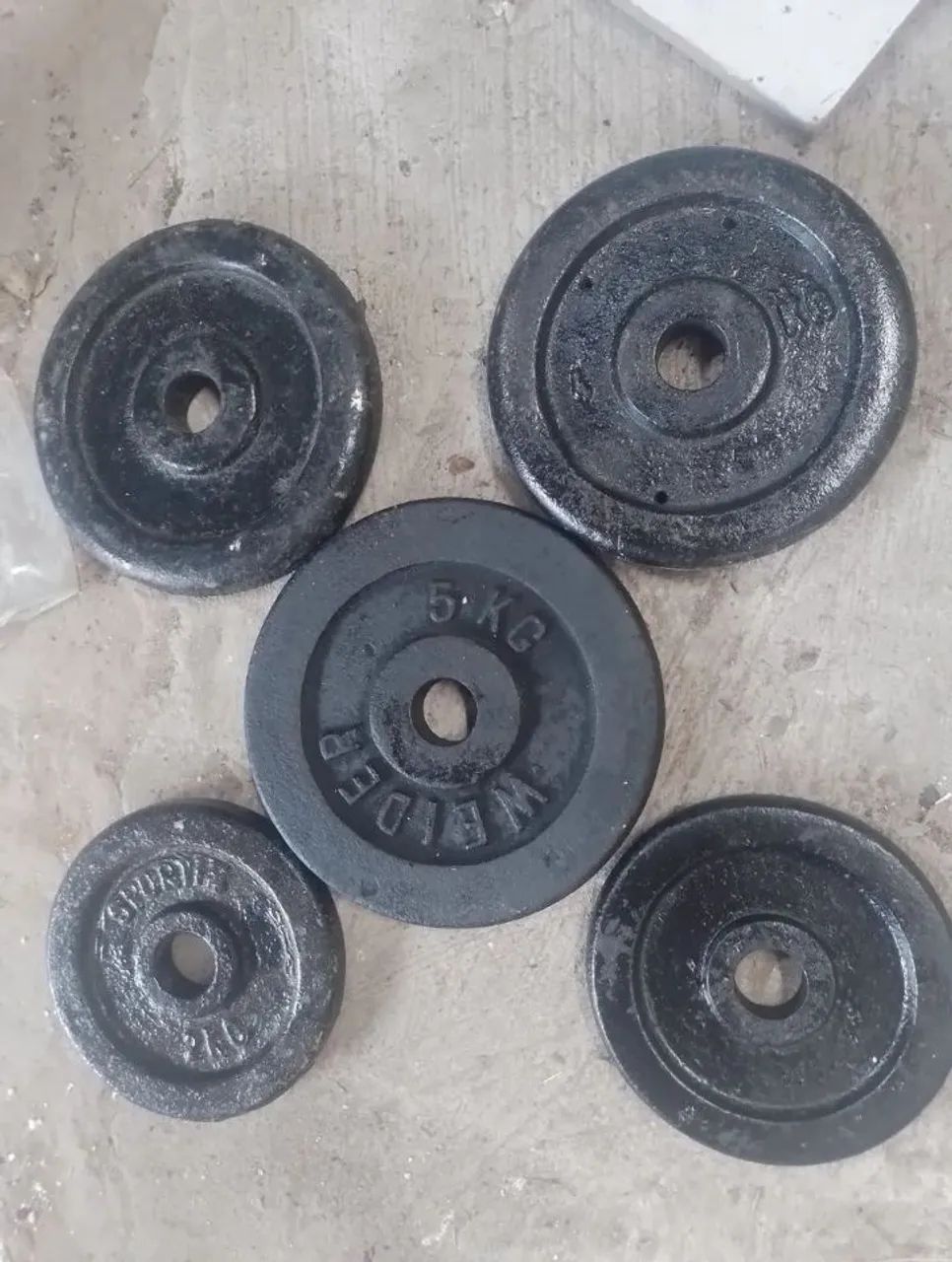 Anilhas de musculação