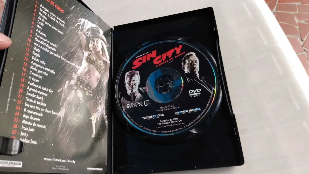 DVD original Sin City ótimo estado.  - Foto 5
