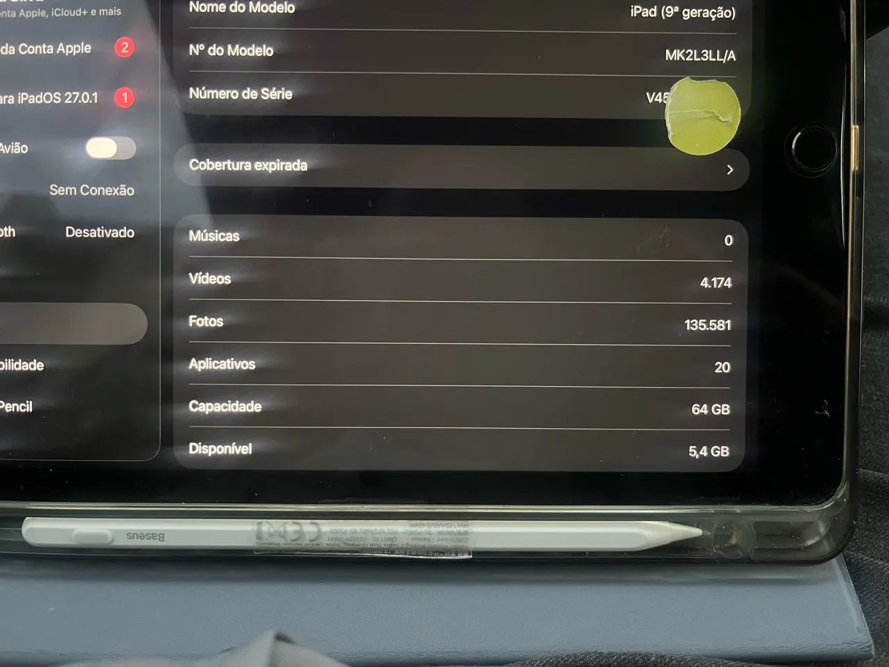 iPad 9th 64 Gb, tudo funcionando. - Foto 5