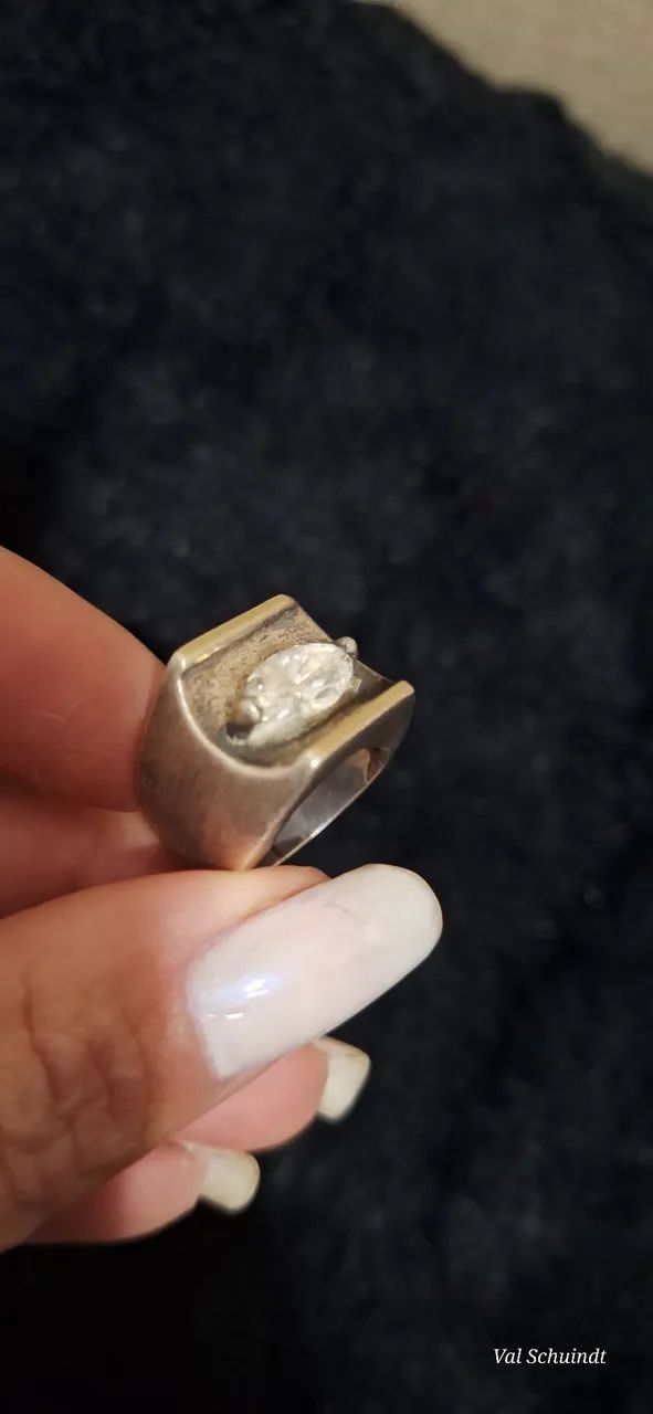 Anel prata original com zirconia, reliquia - Foto 3