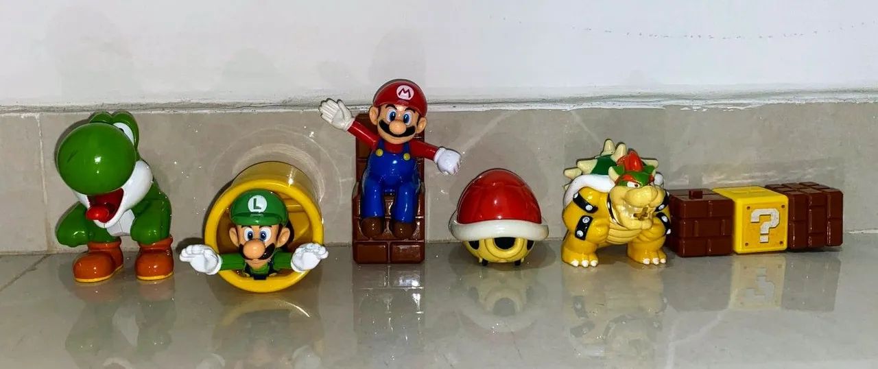 Coleção Mario 2017 MC Donald's 