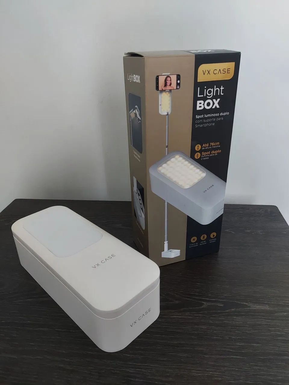 Tripé Light Box Spot Luminoso VX Case