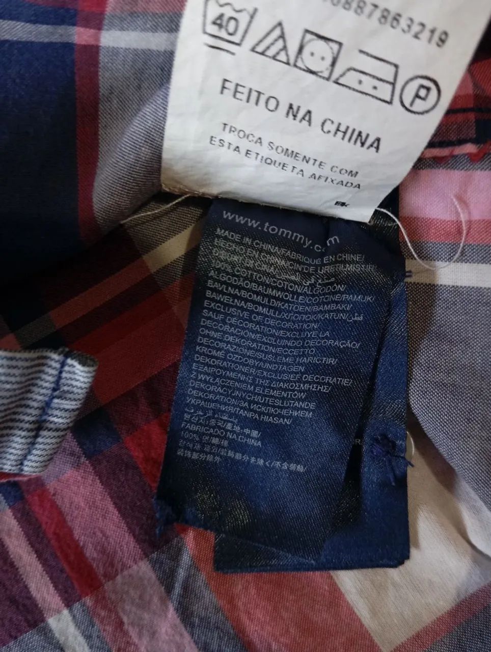 Camisa Tommy Hilfiger Original Tamanho P - Foto 3