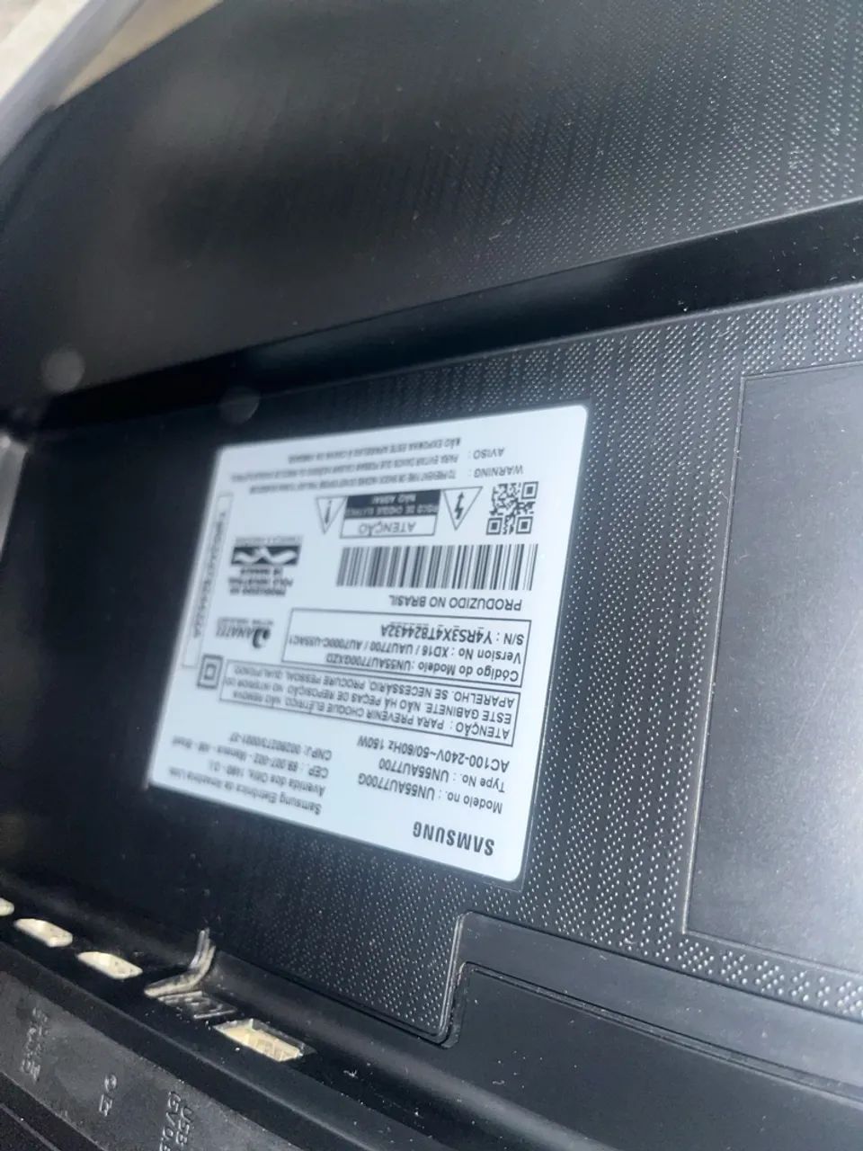 Tv Samsung 55 polegadas retirada de peças  - Foto 2