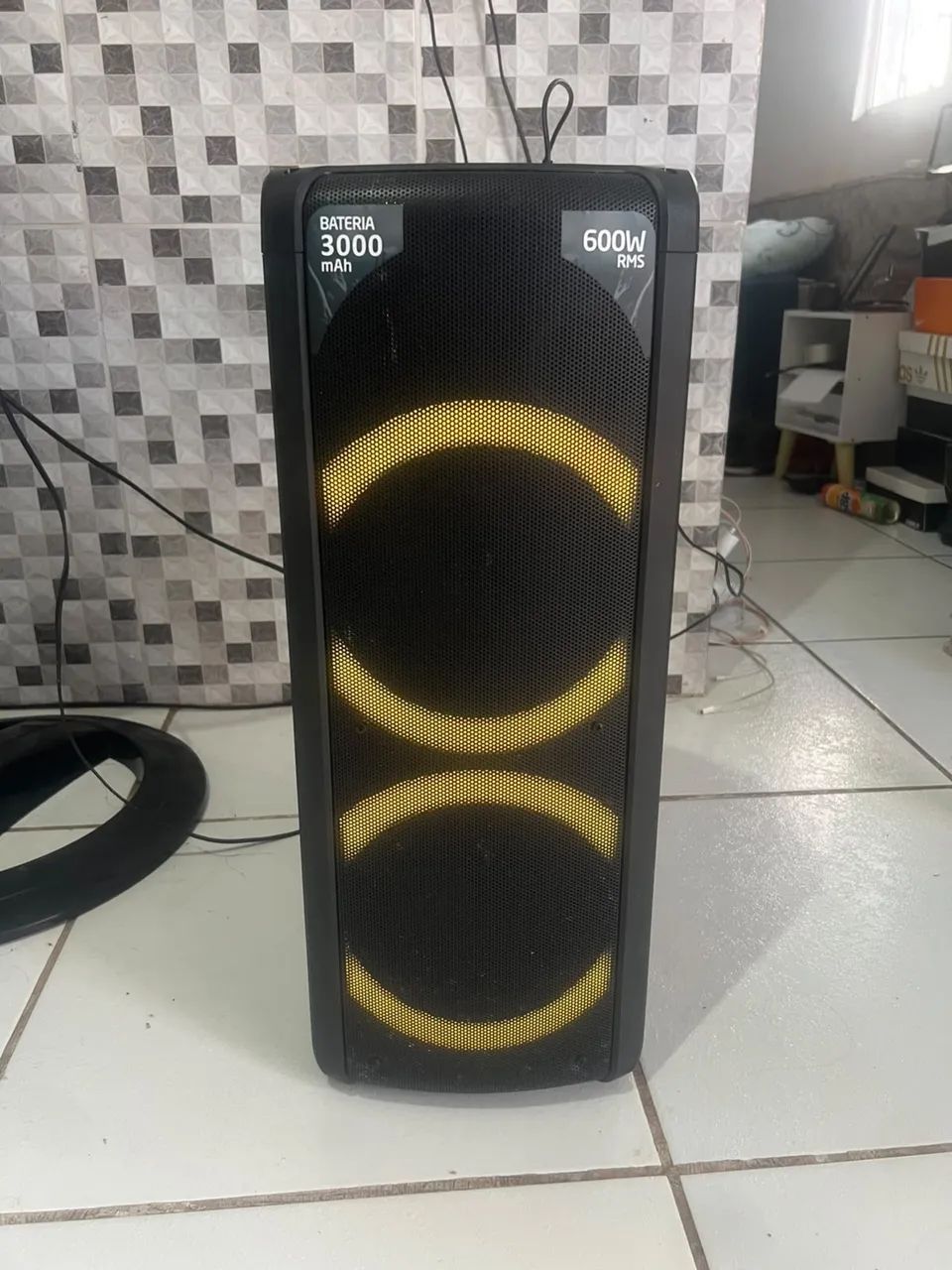 Caixa de som PULSE BOX 600W RWS - Foto 5