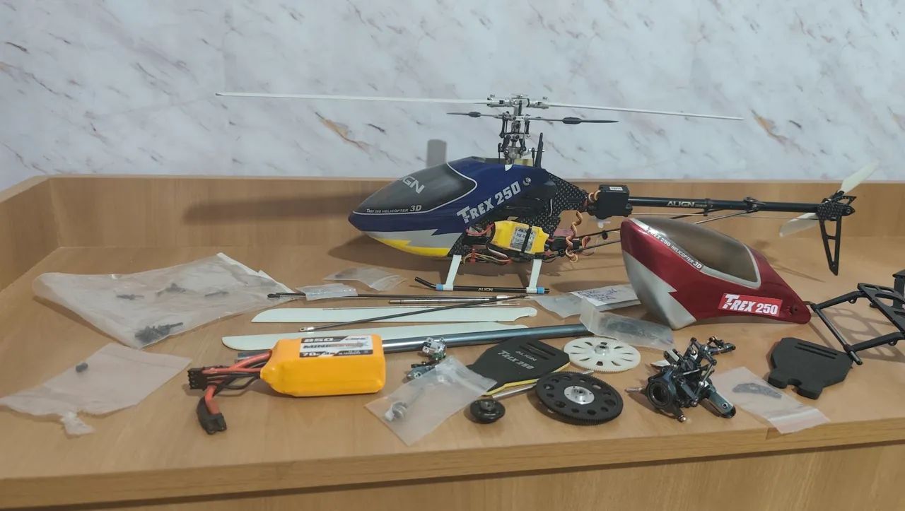 helicóptero t rex 250 - Foto 3