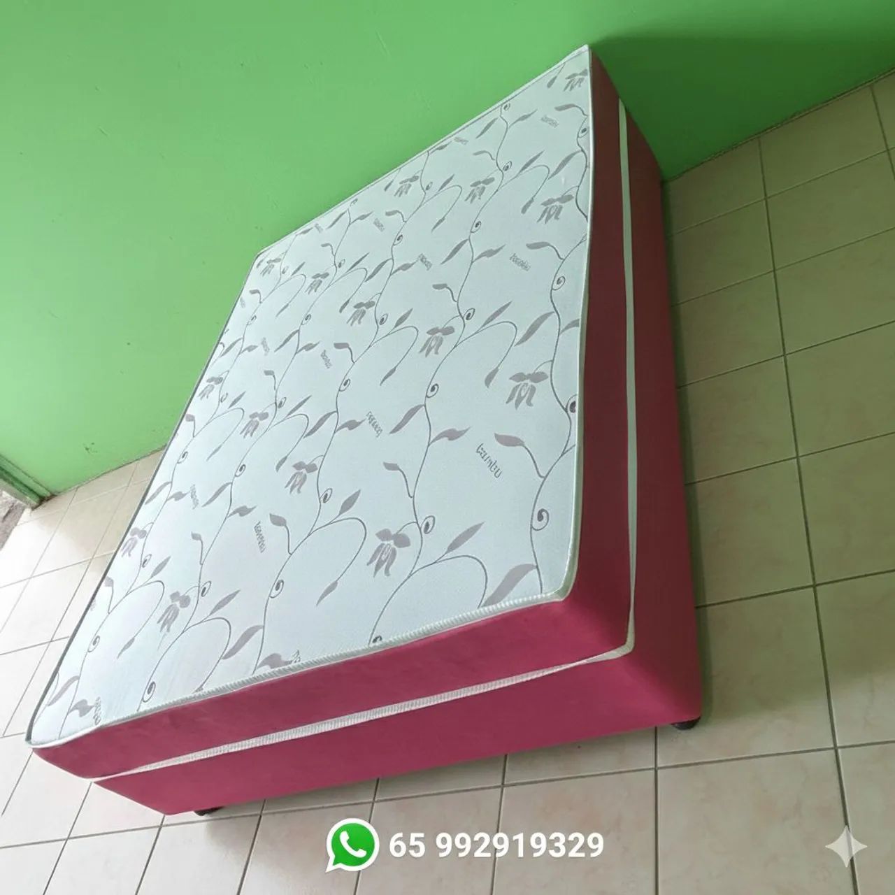 CAMA BOX CASAL REFORÇADA