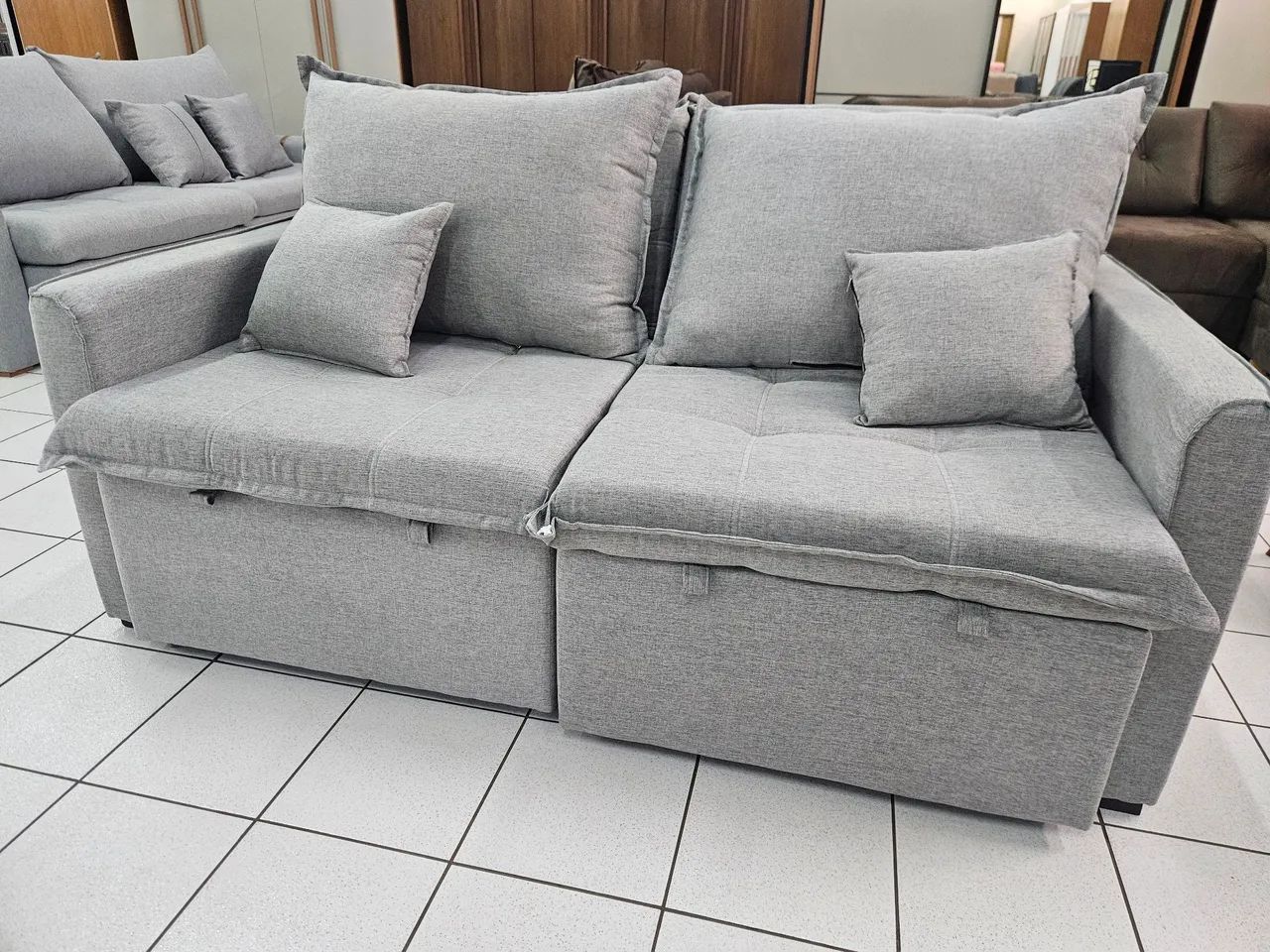 Sofá no Linho 1.80 Entregar grátis .