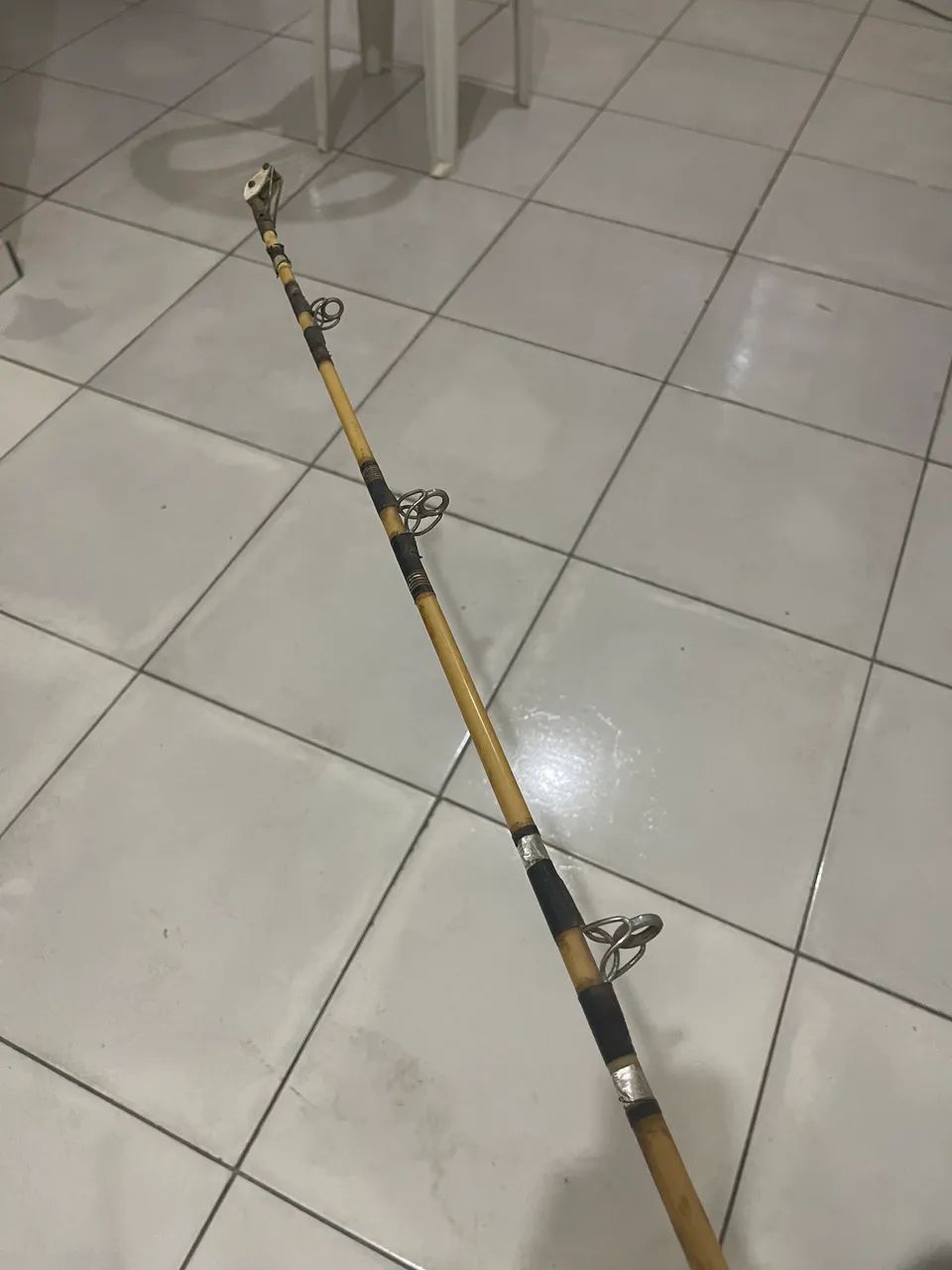 Vara de pesca antiga, RARA!