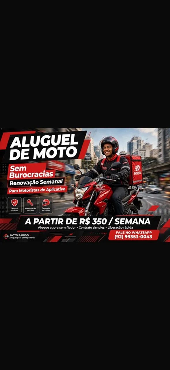 Aluguel de moto