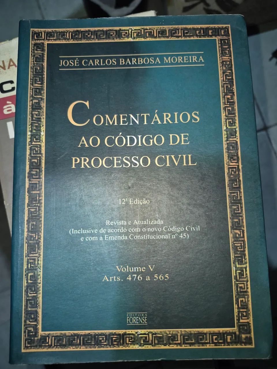 Comentários ao código de processo civil  12ª edição 