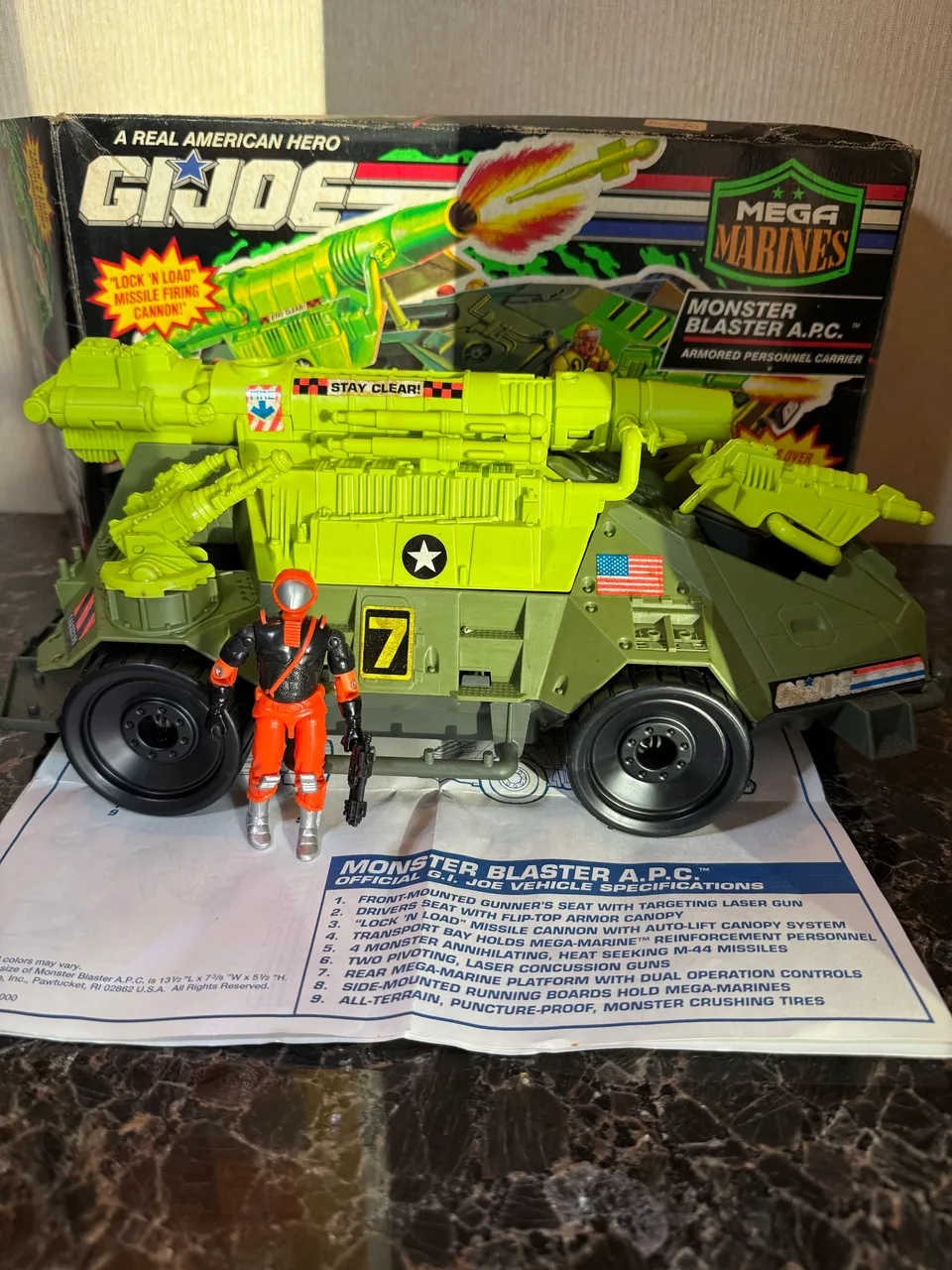 Gi Joe Torpedo V1 Navy SEAL - 1983 - Comandos em ação - Hobbies e