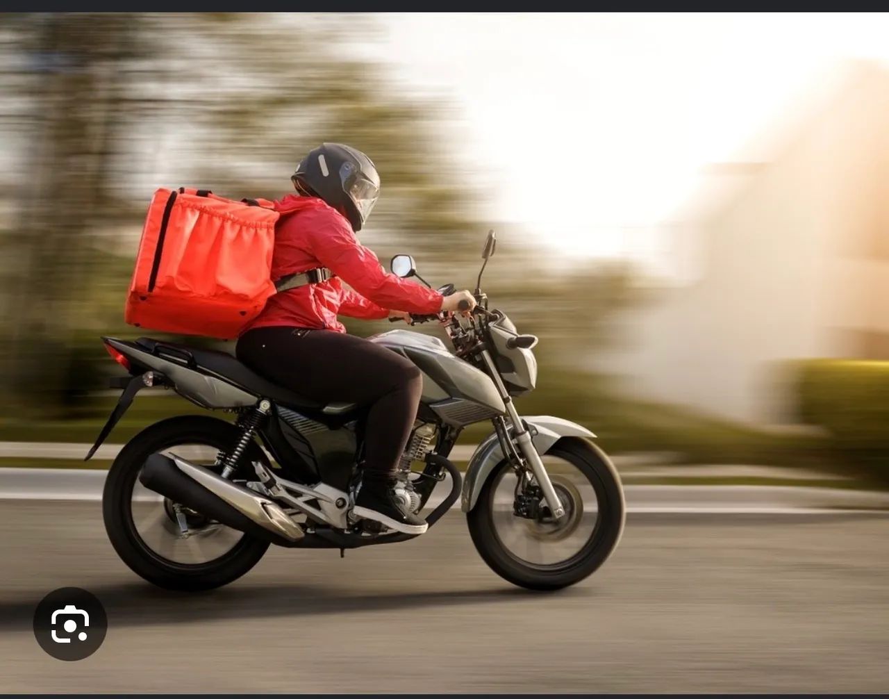 Entregador moto 