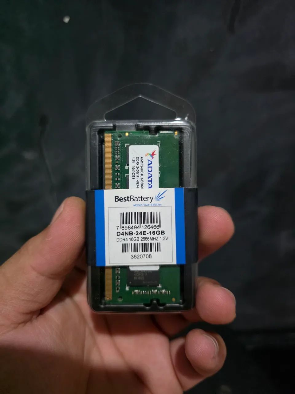 Memoria RAM ddr4 16gb notebook