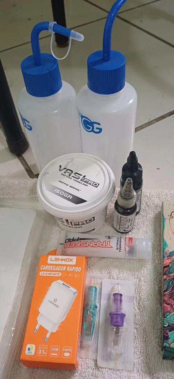 Kit Máquina Pen Rocket + Acessórios. Excelente Estado - Foto 4