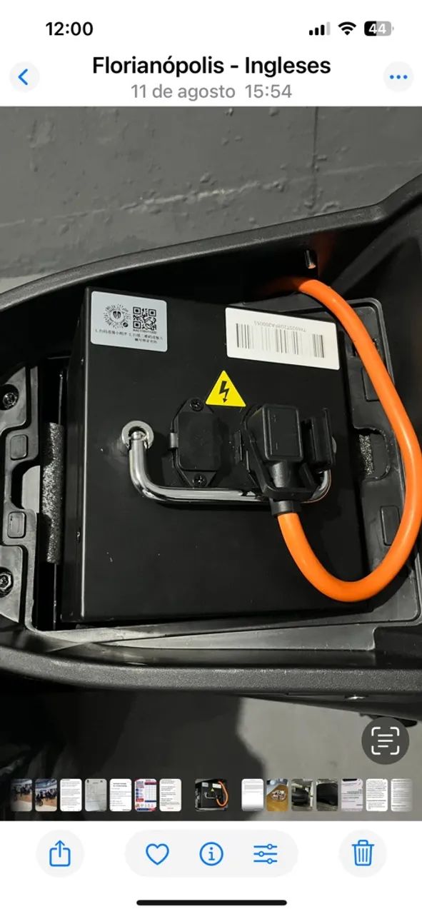 Scooter elétrica 1000 w zero  - Foto 4