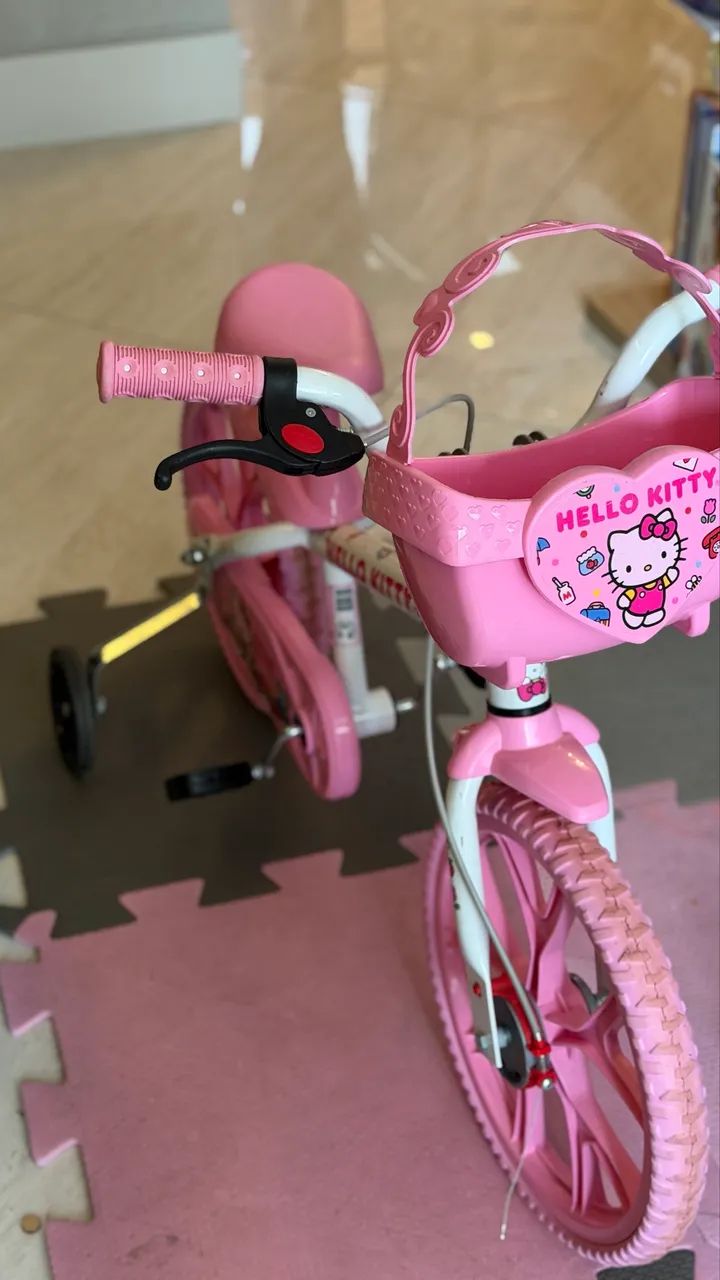 Bicicleta Aro 14 - Hello Kitty - Bandeirante - Foto 2