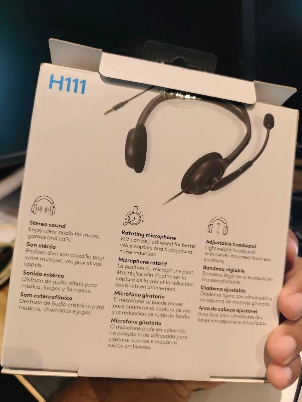 Headset Logitech h111 - Foto 2