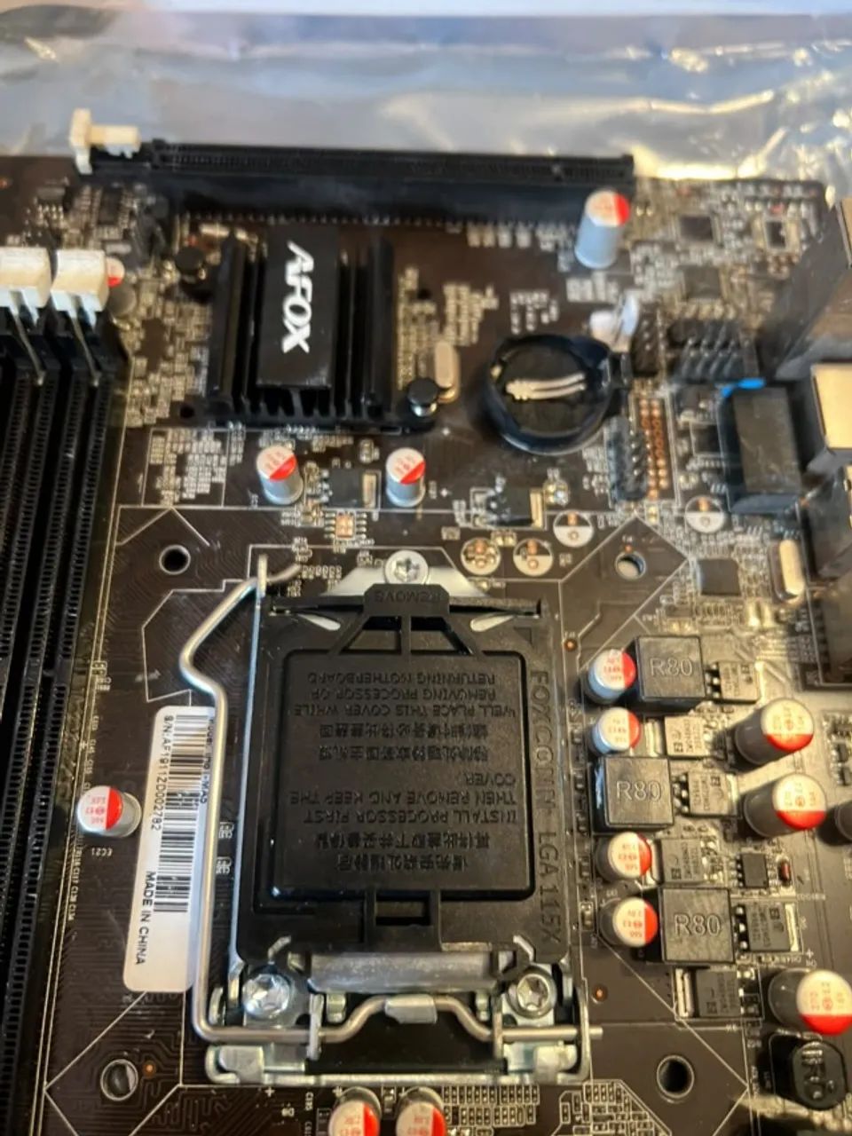 Placa Mãe Socket Intel LGA 1155 - AFOX IH61-MA5 - Foto 2