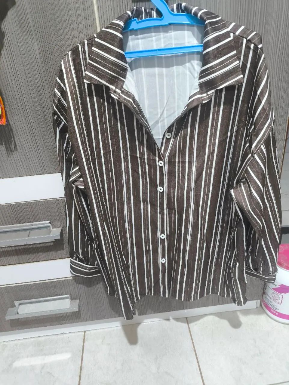Calça e camisa marrom plus size  - Foto 3